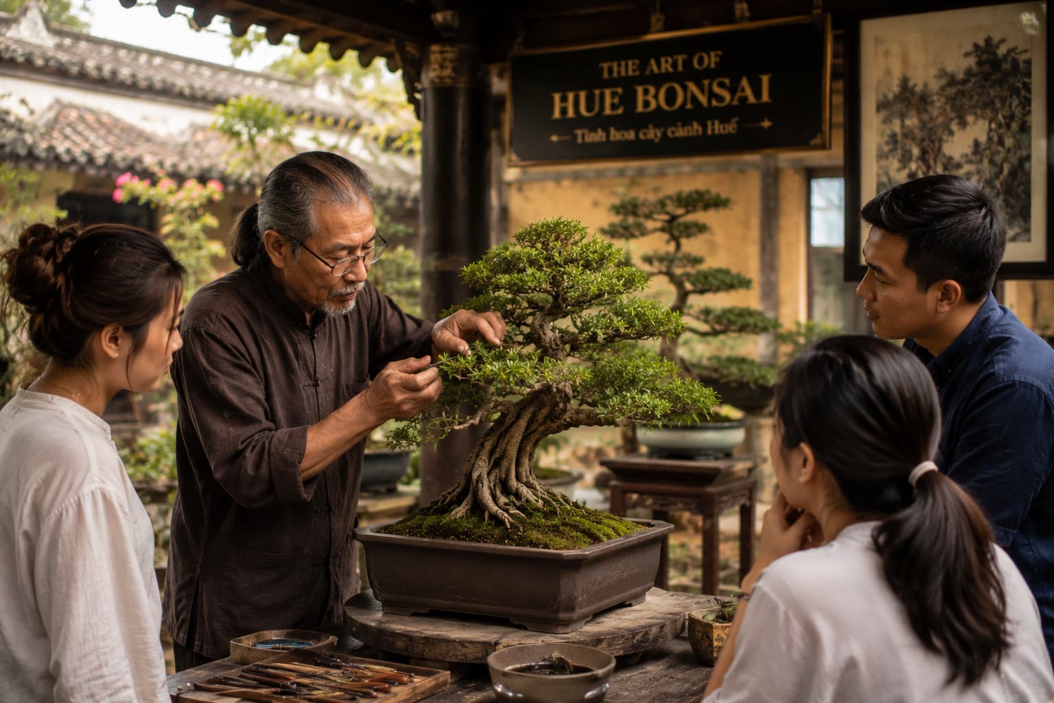The Art of Hue Bonsai
